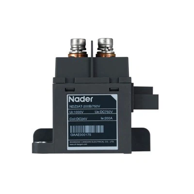 NDZ3AT Tegangan Tinggi DC Kontaktor Listrik 12V Kontaktor Tumpukan Pengisian Cepat
